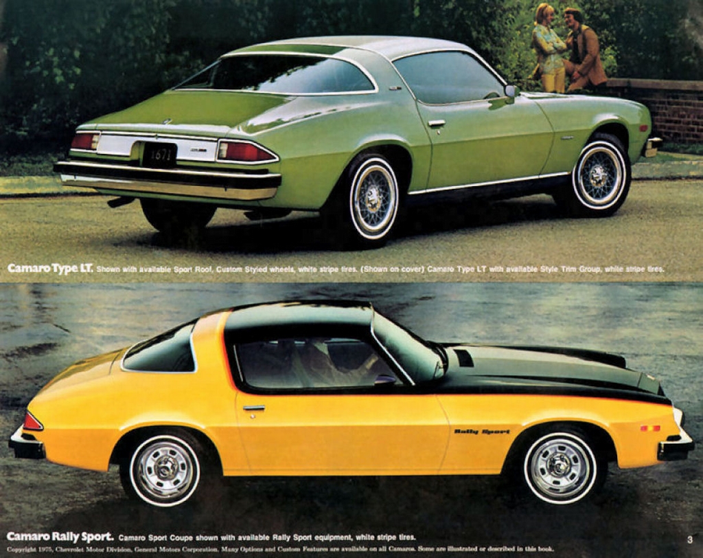 1976 Chev Camaro Brochure Page 2
